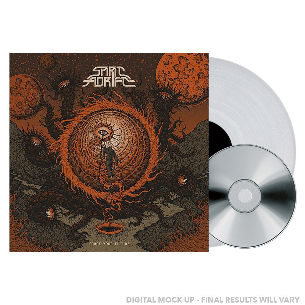 Spirit Adrift - Forge your Future. Ltd Ed. Clear 180gm LP/CD. Only 300 worldwide